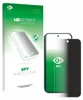 A product box for a screen protector is shown next to a smartphone with the screen protector applied. Produktbild-Vorschau