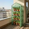 Relaxdays Foliengewächshaus Balkon 158 x 70 x 50 cm HxBxT, Produktbild-Vorschau 3