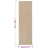 Design Teppich ZIZUR 80x250 cm Jute-Optik Indoor und Produktbild-Vorschau 8