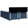 Boxspringbett mit Matratze Blau 200x200 cm Stoff Produktbild-Vorschau 6