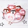 Weihnachtskugeln 26 Stk 4,6,8cm Shiny Rosé Produktbild-Vorschau 3