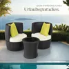 Outdoor seating area with a pool and ocean view. Náhled obrázku produktu