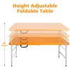 Zimilo 125 cm Klappbarer Multifunktionstisch mit Griff, Produktbild-Vorschau 4