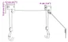 vidaXL Sollevatore per biciclette a soffitto 57 kg Anteprima dell’immagine prodotto 8