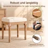 HomeMiYN Hocker mit Stauraum, Polsterhocker zum Schuhe Produktbild-Vorschau 6