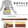 ROYALZ Vintage Ledergürtel für Damen aus Büffel-Leder 38mm Produktbild-Vorschau 5