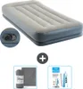 Intex Luftbett - 1 Person - 99 x 191x 30 cm - Grau - Produktbild-Vorschau 1