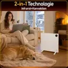 Ikodm, radiateur infrarouge 400W, chauffage électrique avec Voir les images du produit 5