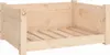 vidaXL Pelech pre psa 65,5 x 50,5 x 28 cm z masívneho Náhľad obrázku produktu 1