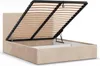 Elegantes Polsterbett POLLA 140x200 mit großem Bettkasten & Produktbild-Vorschau 7