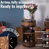 Barový stůl Creative Cooper Barrel s dvířky a LED Náhled obrázku produktu 9