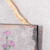 Gartenschild L30cm Bin im Garten Spruch Metall Wandbild Produktbild-Vorschau 4