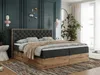 Boxspringbett, Deko, Doppelbett, Polsterbett mit Bettkästen Produktbild-Vorschau 1