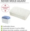 A product image showing a desiccant and its refillable cartridge, with marketing text and icons. Podgląd zdjęcia produktu