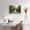 Gerahmtes Poster - Weißer Rahmen - Brücke Seil Dschungel - Produktbild-Vorschau 6