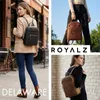 ROYALZ "Delaware" moderner kleiner Rucksack Damen Leder - Produktbild-Vorschau 6