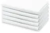 5er Set Spucktücher, 100% Baumwolle, 120x120 cm, weiß Produktbild-Vorschau 1