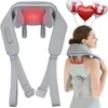 Nackenmassagegerät mit Wärme, Shiatsu Massagegerät, 5D Produktbild-Vorschau 1