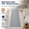 ANRO Badteppich AquaLoop 90x100cm Grau Meterware Badläufer Produktbild-Vorschau 4