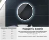 Batteriebetriebener LED Runde Spiegel 70x70 cm - Badspiegel Produktbild-Vorschau 2