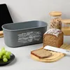KESPER Brotbox grau38501, 34x20x14,5 cm – Brotkasten aus Produktbild-Vorschau 3
