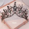 Queen Crown Gothic Strass Hochzeit Diademe und Krone für Produktbild-Vorschau 3