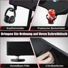 A collage of images showcasing features of a gaming desk. Produktbild-Vorschau