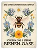 Biene mit Blumen DAS IST KEIN UNORDENTLICHER GARTEN Produktbild-Vorschau 1