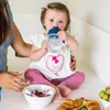 BabyOno Ergonomická sada dětského příboru - bílá, růžová Náhled obrázku produktu 11