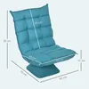 HOMCOM Bodenstuhl Bodensofa mit Verstellbarer Rückenlehne Produktbild-Vorschau 3