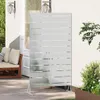 vidaXL Pare-vue Gris 100 x 50 x 180 cm Acier Voir les images du produit 3
