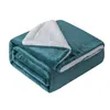 Flauschige Kuscheldecke Sherpa Coral extra weich & warm Produktbild-Vorschau 6
