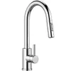 AICA Spültischarmatur Ausziehbar Säulenbrause Wasserhahn Produktbild-Vorschau 1