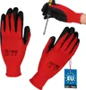 KOTARBAU® rukavice pracovní rukavice protiskluzové latexové Náhled obrázku produktu 1