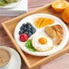 RyanPack Zuckerrohr Bagasse Teller 3 geteilt 26 cm Weiß – Produktbild-Vorschau 8