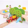 BigJigs Pociąg rolniczy - Wysokiej jakości zabawka Podgląd zdjęcia produktu 4