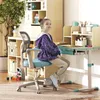 GOPLUS Schreibtischstuhl Kinder, höhenverstellbarer Produktbild-Vorschau 8