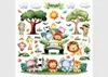 AG Design Wandstickers Safari, 30 x 30 cm Produktbild-Vorschau 8