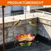 Hängende Vogeltränke Metall mit Kette, Vogelbad & Produktbild-Vorschau 6