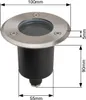 LED Einbau Bodenleuchte Bodenspot Bodenstrahler Rund mit 5W Produktbild-Vorschau 5