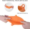 4 Paar Silikon-Kochgriffe Ofenhandschuhe Topflappen für Produktbild-Vorschau 3