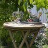 deVries Teakholz Stehtisch Woodie Ø 80 cm - rund Produktbild-Vorschau 9