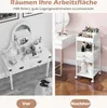 Wózek z organizerem na kosmetyki do makijażu, z 2 Podgląd zdjęcia produktu 4