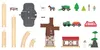 Playtive Eisenbahn-Set aus Buchenholz Alle Fahrzeuge mit Produktbild-Vorschau 2