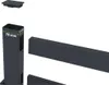 Doppelflügeltor aus Aluminium 3m ANTELAO H.110cm grau Produktbild-Vorschau 10