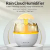 A promotional image for a rain cloud humidifier. Produktbild-Vorschau