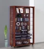 VCM Glasvitrine stehend | Vitrine Glas mit Produktbild-Vorschau 1