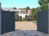 Drehtor NAZARIO, Aluminium massiv, anthrazitfarbig - 300 × Produktbild-Vorschau 2