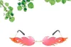 Feuer Flamme Brille 1Pc 16 X 14 X 2. 7 Cm Flamme Randlose Produktbild-Vorschau 5
