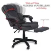 Schreibtischstuhl Bürostuhl Stoff  Gamingstuhl Racing Chair Produktbild-Vorschau 4